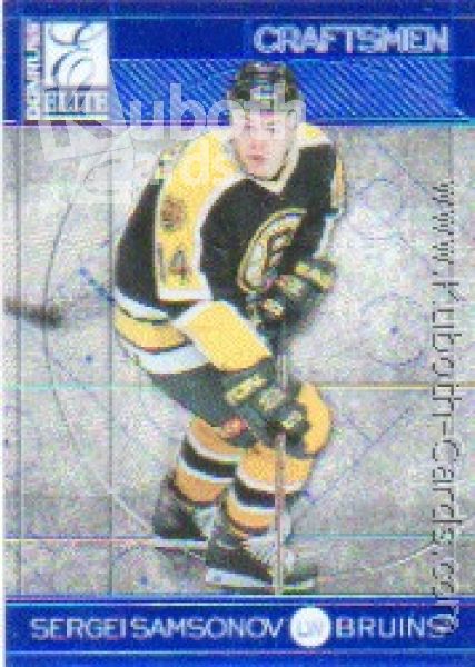 NHL 1997-98 Donruss Elite Craftsmen - No 12 of 30 - Sergei Samsonov