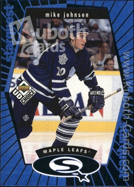 NHL 1998-99 UD Choice StarQuest Blue - No SQ27 - Mike Johnson