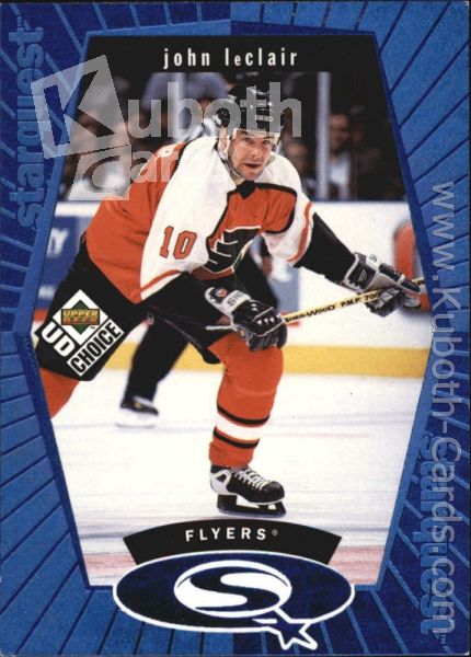 NHL 1998-99 UD Choice StarQuest Blue - No SQ15 - John LeClair