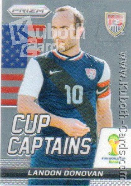 Fussball 2014 Panini Prizm Cup Captains - No 18 - Landon Donovan