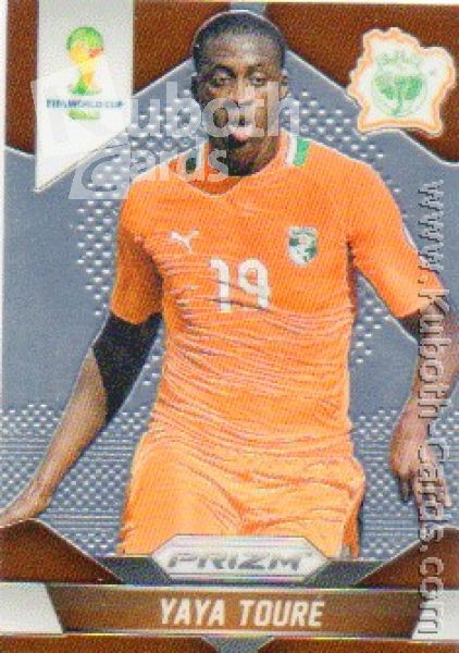 Fussball 2014 Panini Prizm - No 59 - Yaya Toure