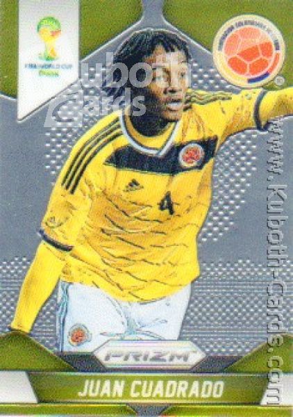 Fussball 2014 Panini Prizm - No 51 - Juan Cuadrado