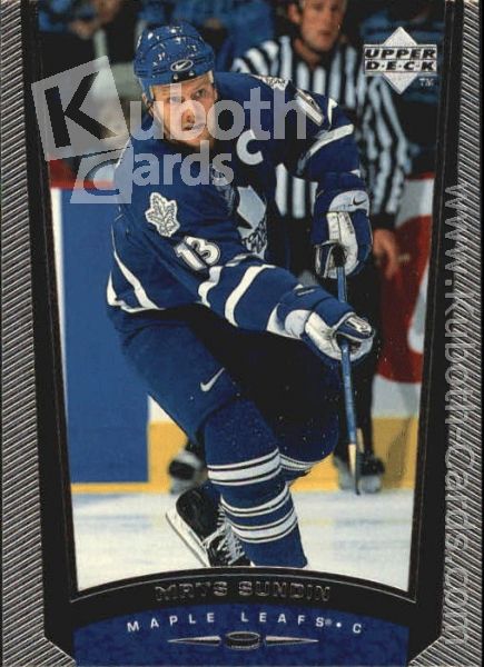 NHL 1998-99 Upper Deck - No 370 - Mats Sundin