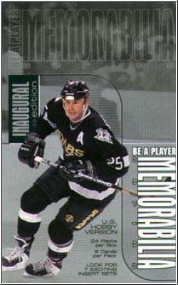 NHL 1999-00 Be A Player Memorabilia - Päckchen