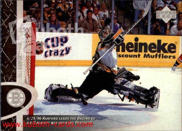 NHL 1996 / 97 Upper Deck - No 8 - Bill Ranford