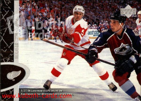 NHL 1996 / 97 Upper Deck - No 56 - Nicklas Lidstrom