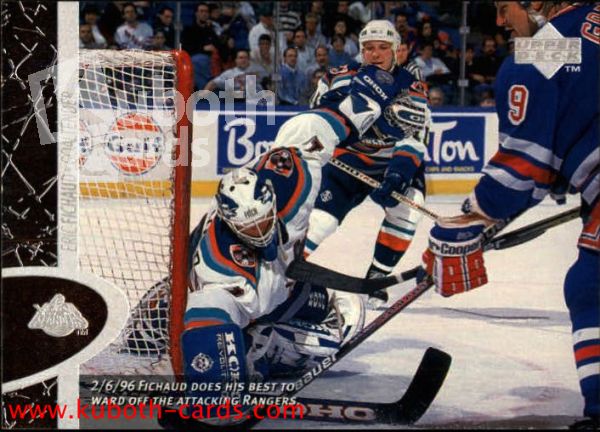 NHL 1996 / 97 Upper Deck - No 96 - Eric Fichaud