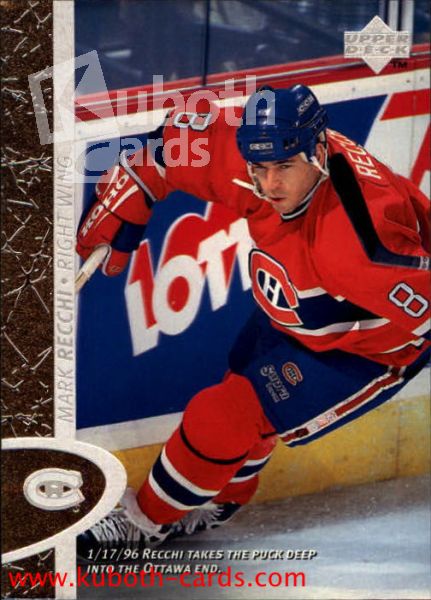NHL 1996 / 97 Upper Deck - No 87 - Mark Recchi