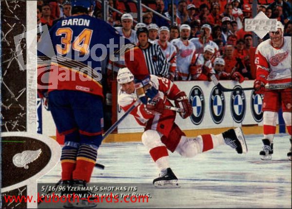NHL 1996 / 97 Upper Deck - No 50 - Steve Yzerman