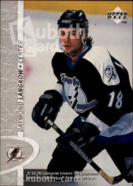 NHL 1996 / 97 Upper Deck - No 340 - Daymond Langkow