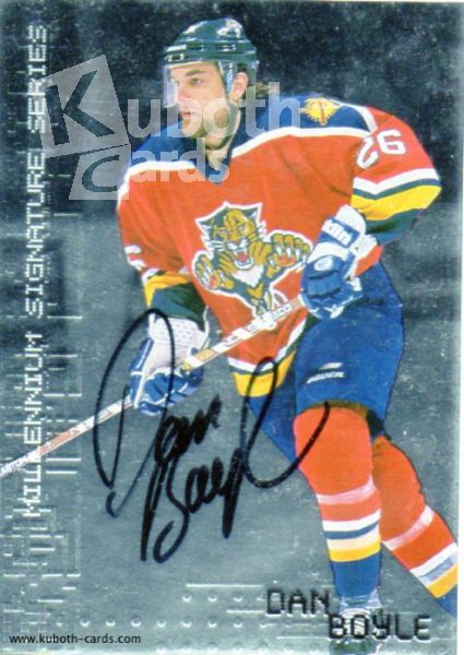 NHL 1999-00 BAP Millennium Autographs - No 114 - Dan Boyle
