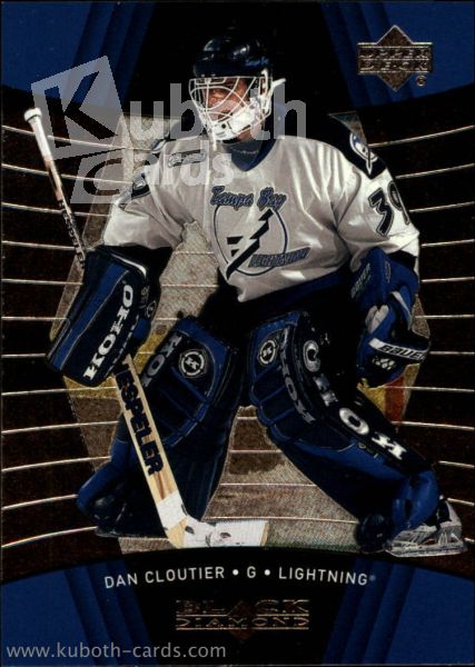 NHL 1999-00 Black Diamond - No 79 - Dan Cloutier