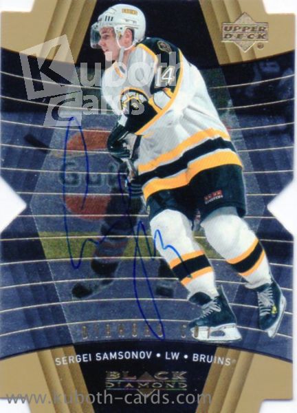 NHL 1999-00 Black Diamond Diamond Cut - No 7