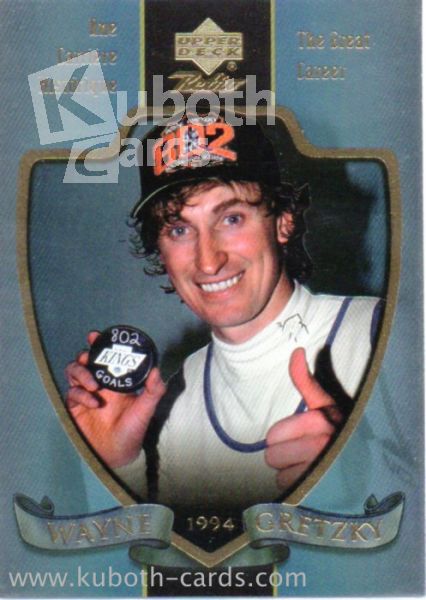 NHL 1999-00 McDonald's Upper Deck the Great Career - No 3 - Wayne Gretzky