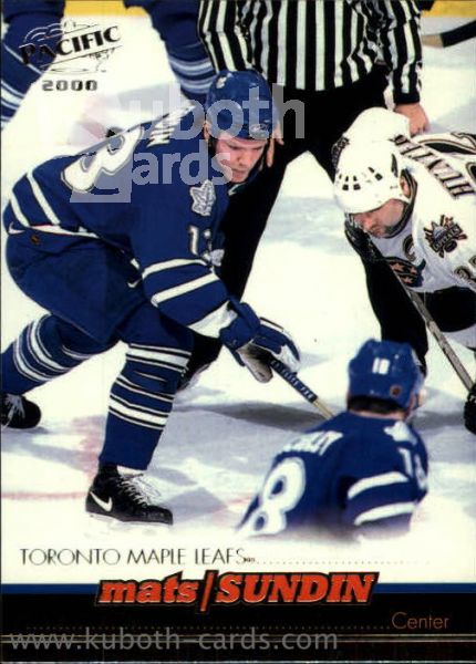 NHL 1999-00 Pacific - No 416 - Mats Sundin