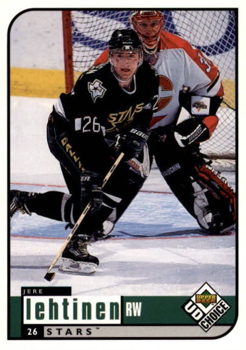 NHL 1998-99 UD Choice - No 68 - Jere Lehtinen