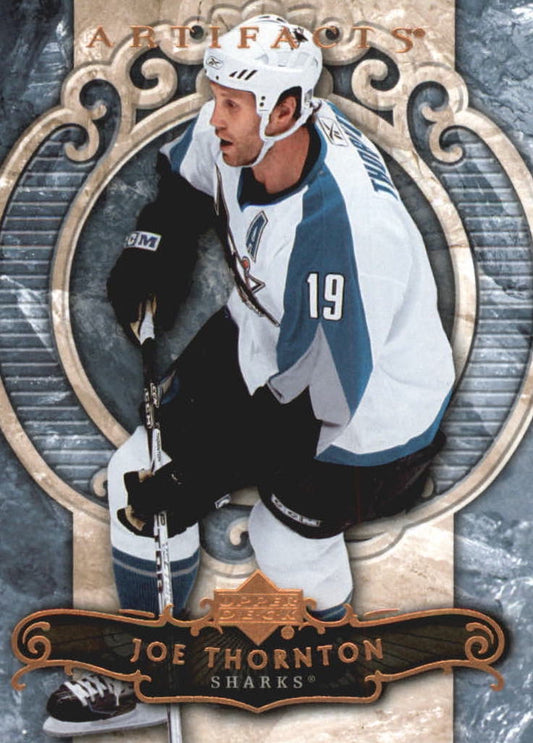 NHL 2007-08 Artifacts - No 68 - Joe Thornton