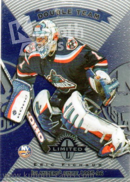 NHL 1997 / 98 Donruss Limited - No 59 - Eric Fichaud / Travis Green