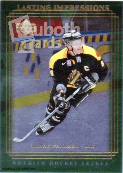 NHL 1999-00 Swedish Upper Deck Lasting Impressions - No L1 - Rikard Franzén