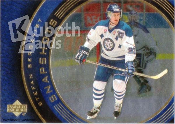 NHL 1999-00 Swedish Upper Deck Snapshots - No S8 - Stefan Bergkvist