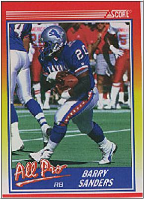 NFL 1990 Score - No 360 - Troy Stradford