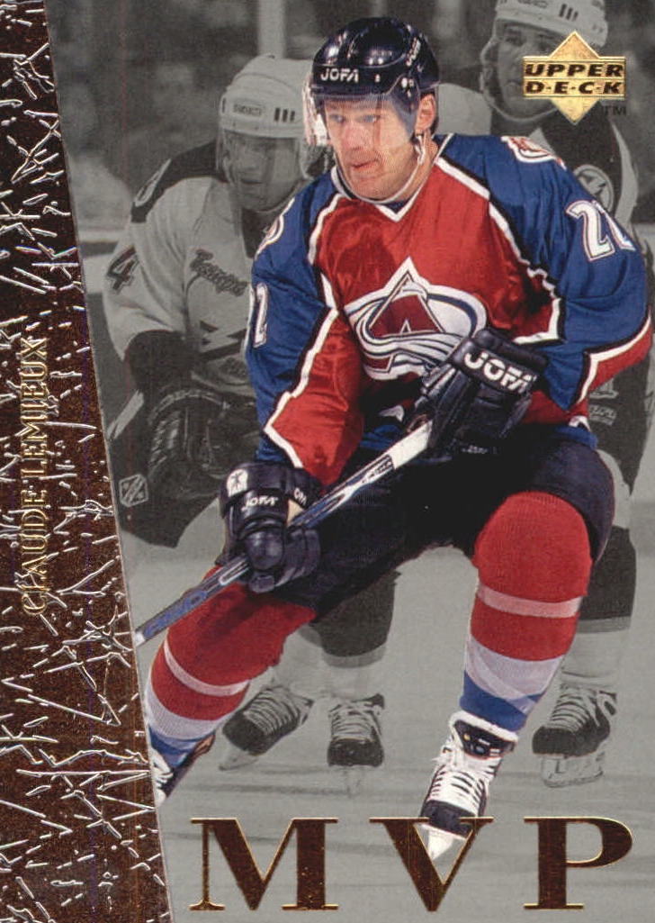 NHL 1996-97 Collector's Choice MVP - No UD6 - Claude Lemieux