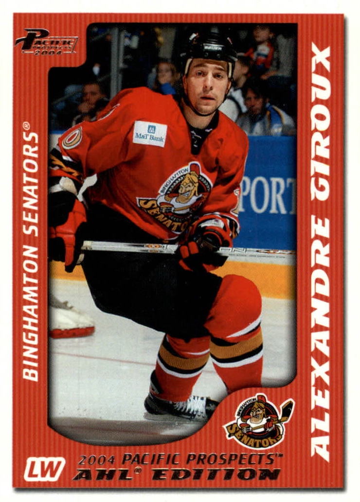 NHL 2003-04 Pacific AHL Prospects - No 6 - Alexandre Giroux