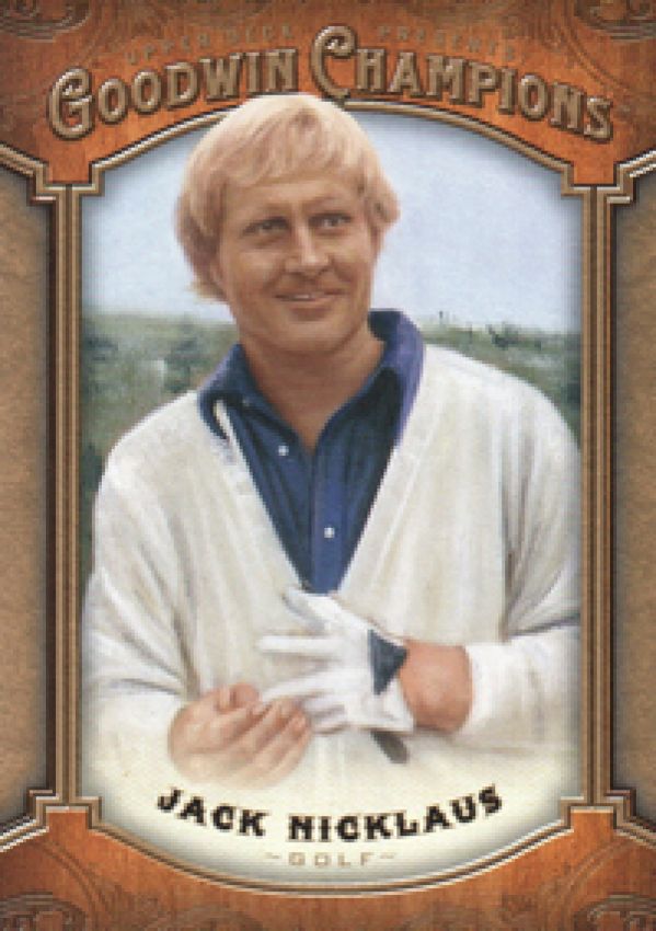 Golf/M 2014 Upper Deck Goodwin Champions - No 64 - Jack Nicklaus