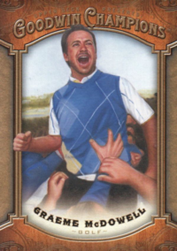 Golf/M 2014 Upper Deck Goodwin Champions - No 87 - Graeme McDowell