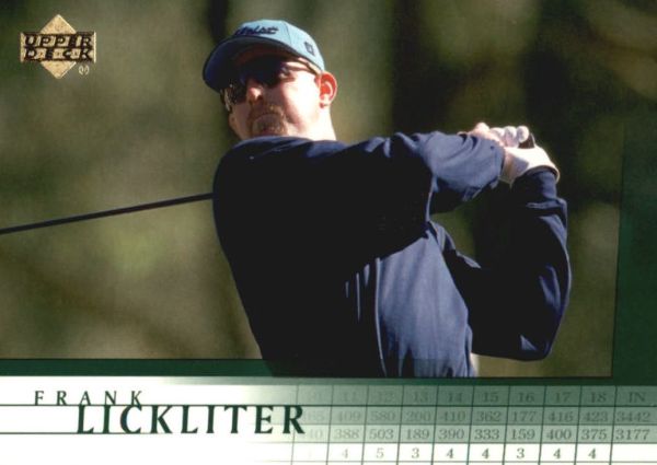 Golf 2001 Upper Deck - No 42 - Frank Lickliter