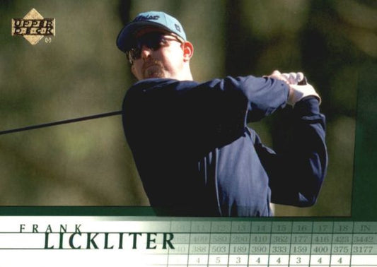 Golf 2001 Upper Deck - No 42 - Frank Lickliter