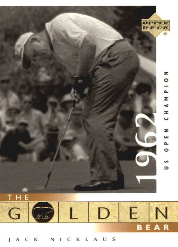 Golf 2001 Upper Deck - No 106 - Jack Nicklaus