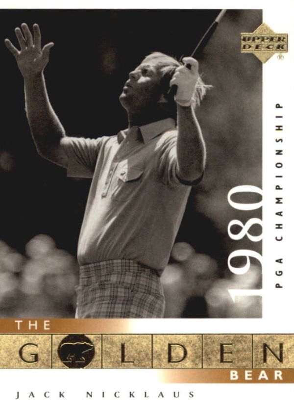 Golf 2001 Upper Deck - No 122 - Jack Nicklaus