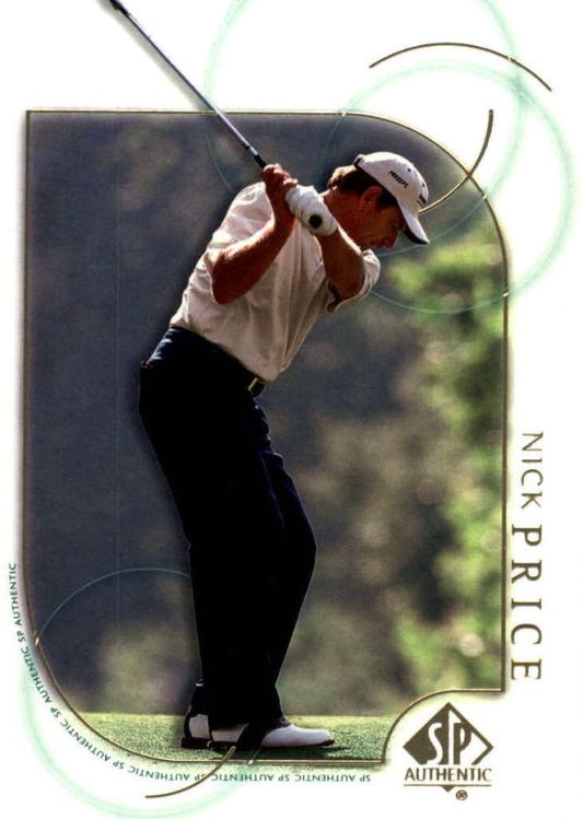 Golf 2001 SP Authentic - No 29 - Nick Price
