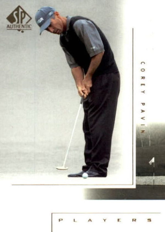 Golf 2001 SP Authentic - No 110 - Corey Pavin