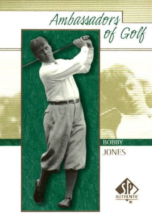 Golf 2001 SP Authentic - No 135 - Bobby Jones