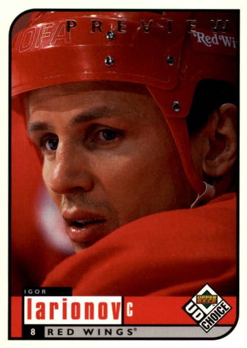 NHL 1998-99 UD Choice - No 71 - Igor Larionov