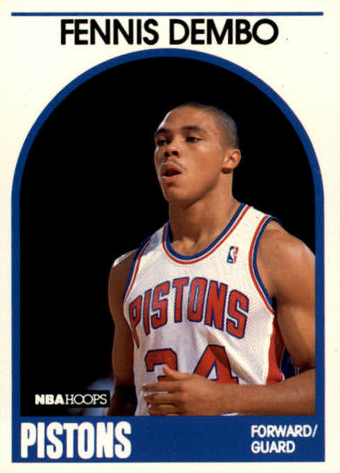 NBA 1989-90 Hoops - No. 72 - Fennis Dembo