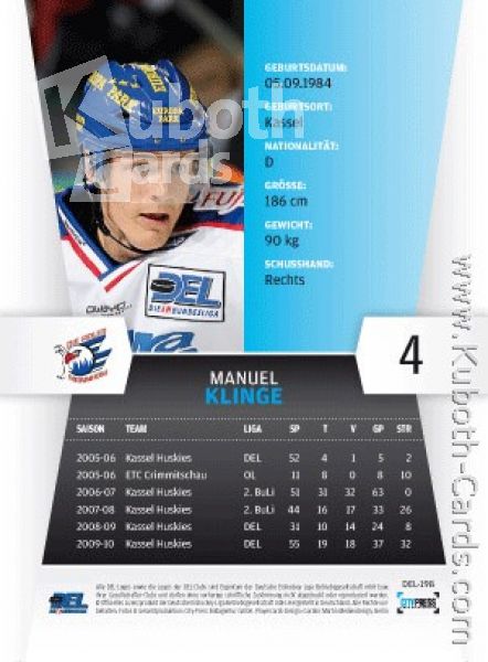 DEL 2010 / 11 CityPress - No 197 - Michel Periard