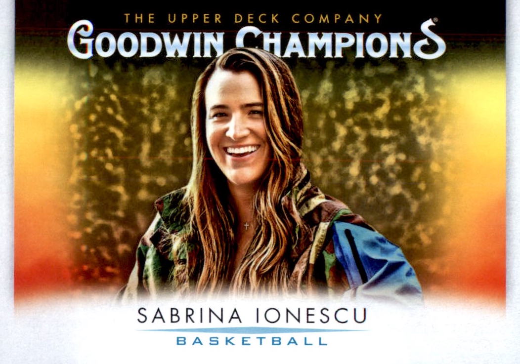 NBA 2021 Upper Deck Goodwin Champions - No 72 - Sabrina Ionescu