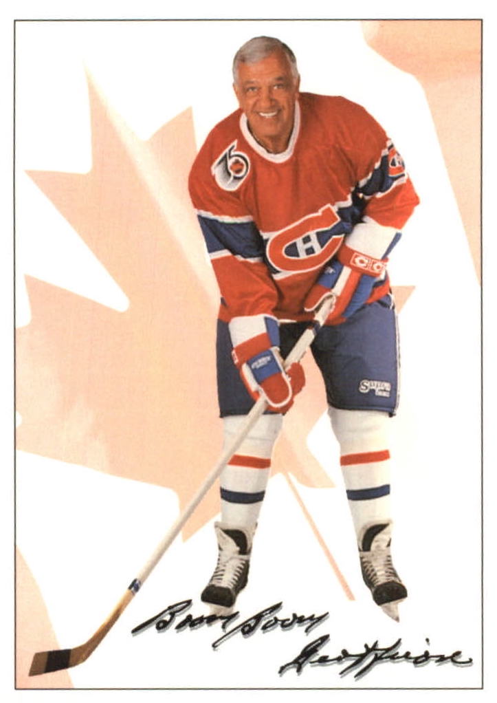 NHL 1991-92 Ultimate Original Six - No. 73 - Bernard "Boom Boom" Geoffrion