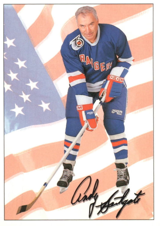 NHL 1991-92 Ultimate Original Six - No 74 - Andy Bathgate