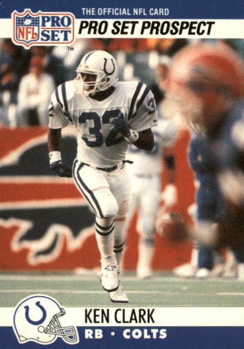 NFL 1990 ProSet - No 751 - Ken Clark