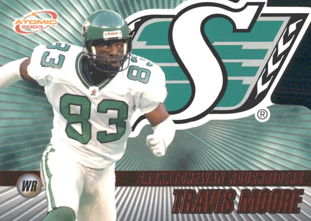 NFL 2003 Atomic CFL Red - No 75 - Travis Moore