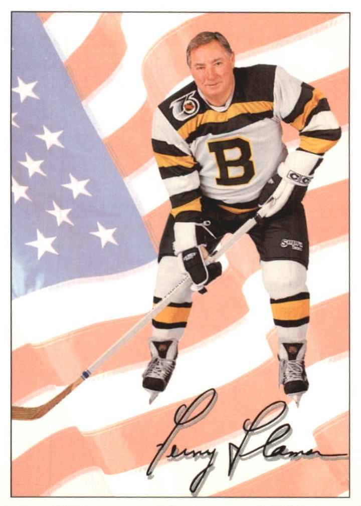 NHL 1991-92 Ultimate Original Six - No. 76 - Fern Flaman