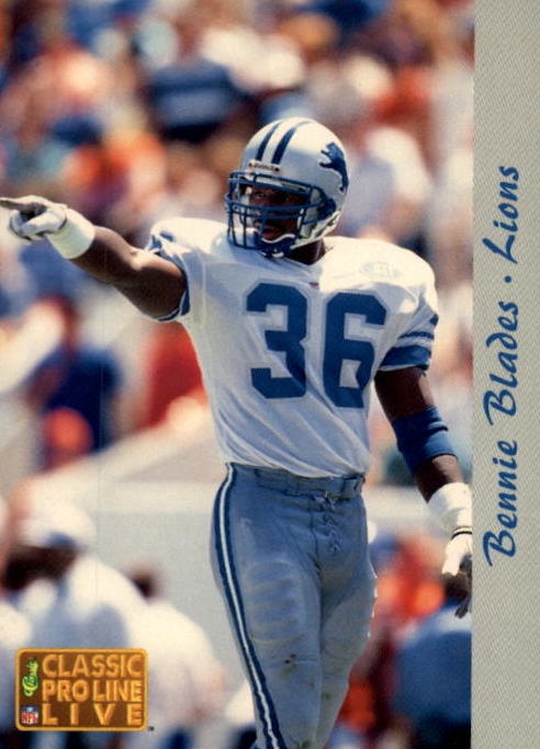 NFL 1993 Pro Line Live - No 77 - Bennie Blades