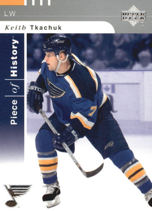 NHL 2002-03 UD Piece of History - No 77 - Keith Tkachuk