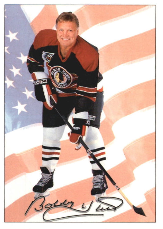 NHL 1991-92 Ultimate Original Six - No 77 - Bobby Hull