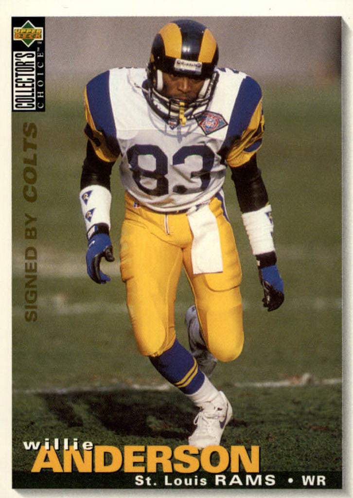 NFL 1995 Collector's Choice - No 77 - Willie Anderson