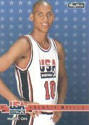 NBA 1994 SkyBox USA - No 78 - Reggie Miller